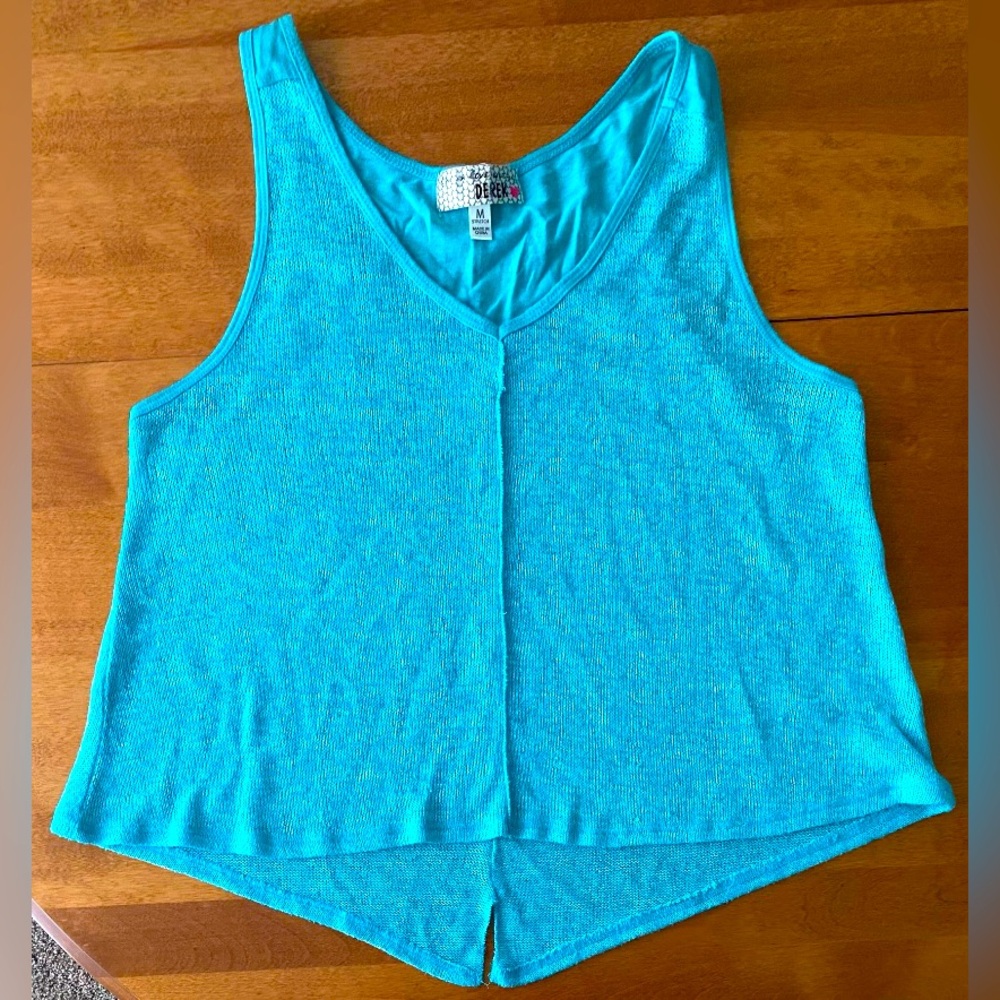 Blue tank top